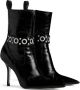 Dsquared2 Gothic eyelet-embellished leather ankle boots Black - Thumbnail 2