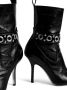 Dsquared2 Gothic eyelet-embellished leather ankle boots Black - Thumbnail 4
