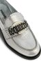 Dsquared2 Gothic metallic-finish leather loafers Silver - Thumbnail 5
