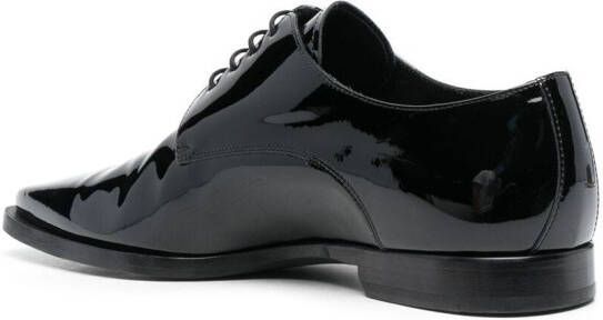 Dsquared2 high-shine lace-up shoes Black