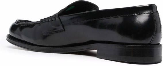 Dsquared2 high-shine penny loafers Black