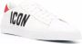 Dsquared2 Icon embroidered leather sneakers White - Thumbnail 2