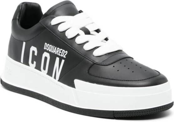 Dsquared2 Icon-motif low-top sneakers Black