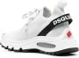 Dsquared2 intarsia-knit low-top sneakers White - Thumbnail 3