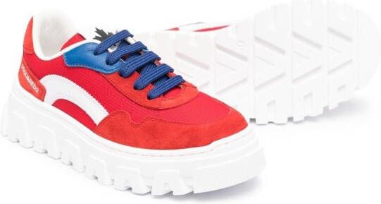 Dsquared2 Kids colour-block low-top sneakers