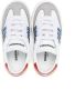 Dsquared2 Kids colour-block panelled leather sneakers White - Thumbnail 3