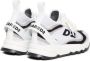 Dsquared2 Kids D2-logo knitted sneakers White - Thumbnail 3