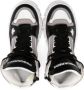 Dsquared2 Kids Icon-motif leather high-top sneakers Black - Thumbnail 3