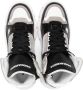 Dsquared2 Kids Icon-print panelled leather sneakers Black - Thumbnail 3