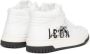 Dsquared2 Kids Icon Splatter high-top trainers White - Thumbnail 3