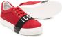 Dsquared2 Kids Icon-stripe suede sneakers - Thumbnail 2