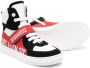 Dsquared2 Kids leather panelled high-top sneakers Black - Thumbnail 2