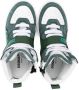 Dsquared2 Kids leather panelled high-top sneakers Green - Thumbnail 3