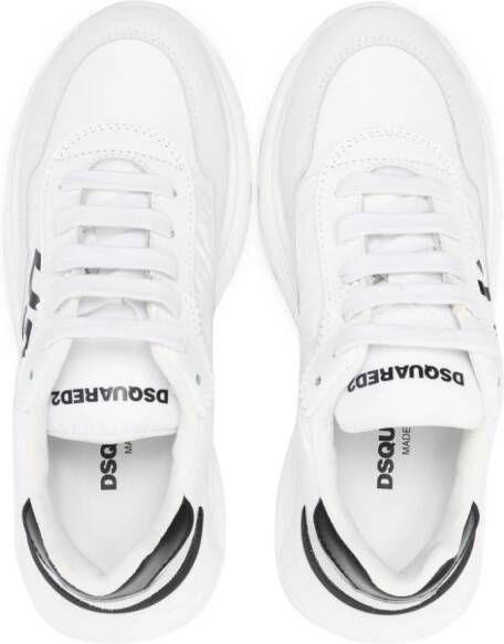 Dsquared2 Kids logo-print chunky sneakers White