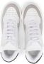 Dsquared2 Kids logo-print high-top leather sneakers White - Thumbnail 3