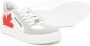 Dsquared2 Kids maple-leaf panelled sneakers White - Thumbnail 2
