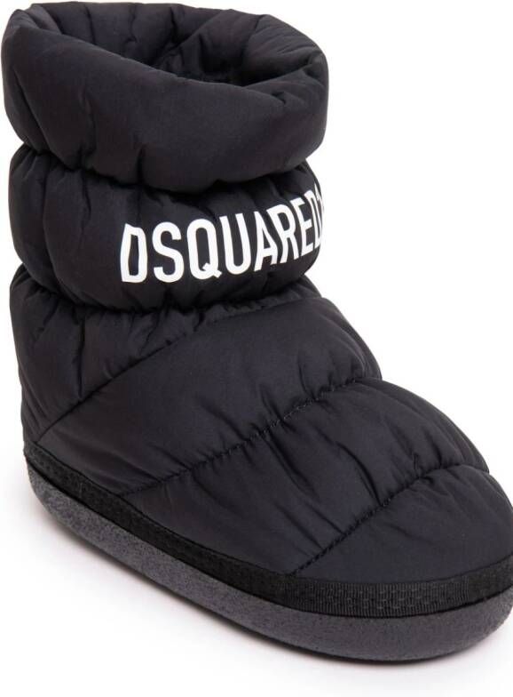 Dsquared2 Kids padded snow boots Black