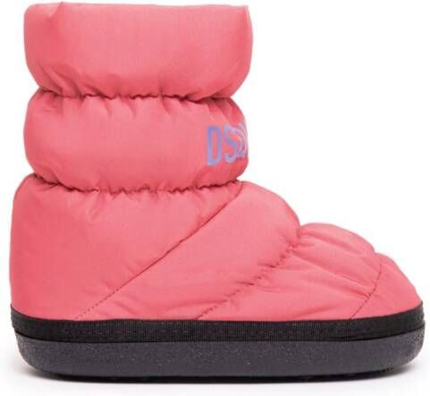 Dsquared2 Kids padded snow boots Pink