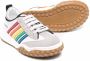 Dsquared2 Kids rainbow stripe-print lace-up trainers White - Thumbnail 2