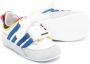 Dsquared2 Kids striped panelled pre-walkers White - Thumbnail 2