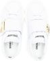 Dsquared2 Kids touch-strap leather sneakers White - Thumbnail 3