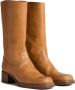 Dsquared2 knee-high leather boots Brown - Thumbnail 2