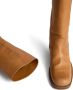 Dsquared2 knee-high leather boots Brown - Thumbnail 4