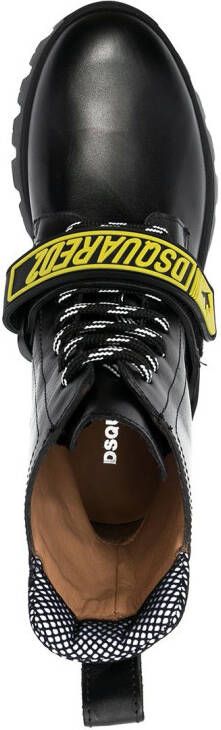 Dsquared2 lace-up ankle boots Black