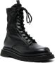 DSQUARED2 lace-up leather combat boots Black - Thumbnail 2