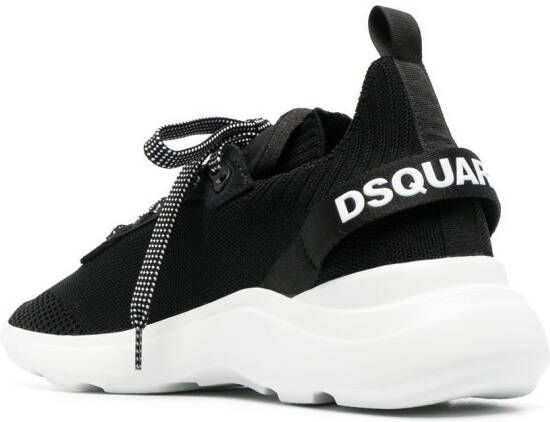Dsquared2 lace-up low-top sneakers Black
