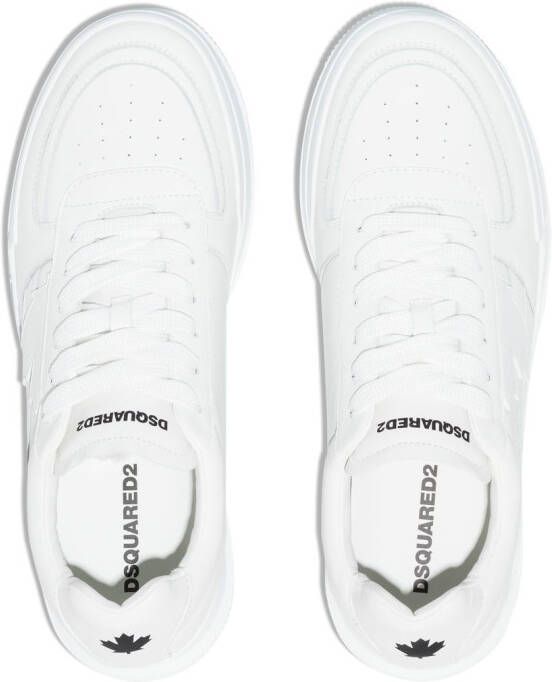 Dsquared2 lace-up low-top sneakers White