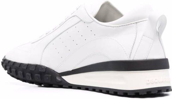 Dsquared2 leather low-top sneakers White