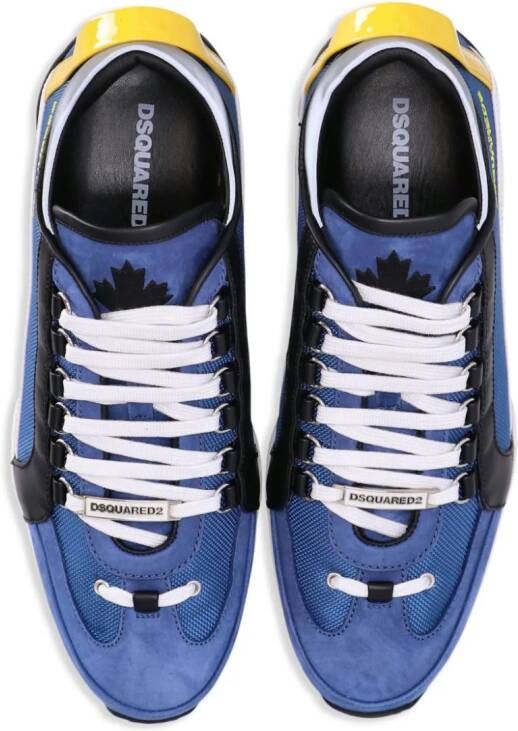 Dsquared2 Legendary leather sneakers Blue