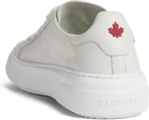 Dsquared2 logo-embossed lace-up sneakers White