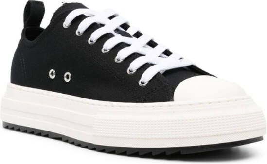 Dsquared2 logo-patch low-top sneakers Black