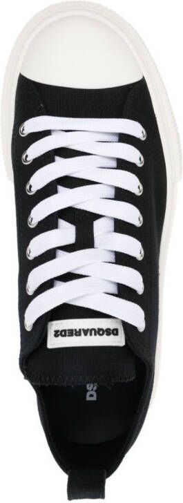 Dsquared2 logo-patch low-top sneakers Black