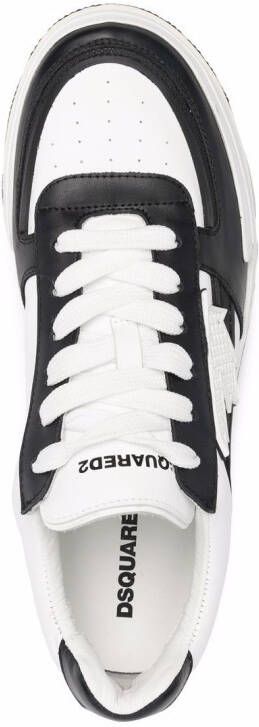 Dsquared2 logo-patch low-top sneakers White