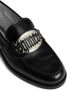 Dsquared2 logo-plaque leather loafers Black - Thumbnail 4