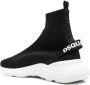 Dsquared2 Fly high-top sock sneakers Black - Thumbnail 3