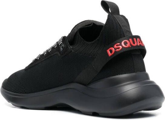 Dsquared2 Fly logo-print low-top sneakers Black