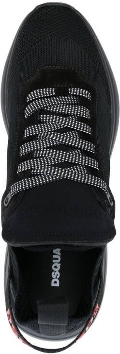 Dsquared2 Fly logo-print low-top sneakers Black
