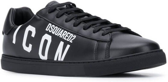 Dsquared2 logo print sneakers Black