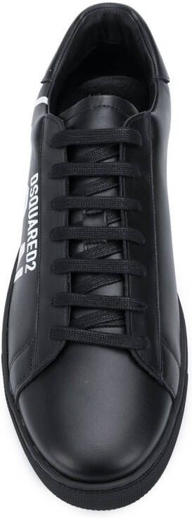 Dsquared2 logo print sneakers Black