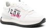 Dsquared2 logo-print suede sneakers White - Thumbnail 2