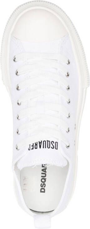 Dsquared2 low-top flatform sneakers Yellow