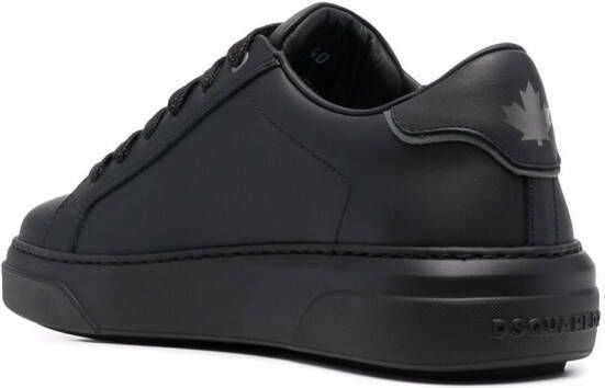 Dsquared2 low-top leather sneakers Black