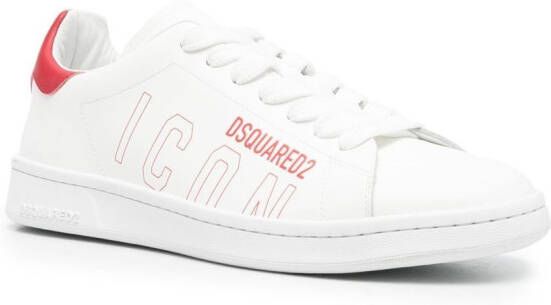 Dsquared2 Maple-leaf low-top sneakers White