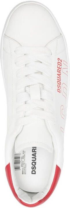 Dsquared2 Maple-leaf low-top sneakers White