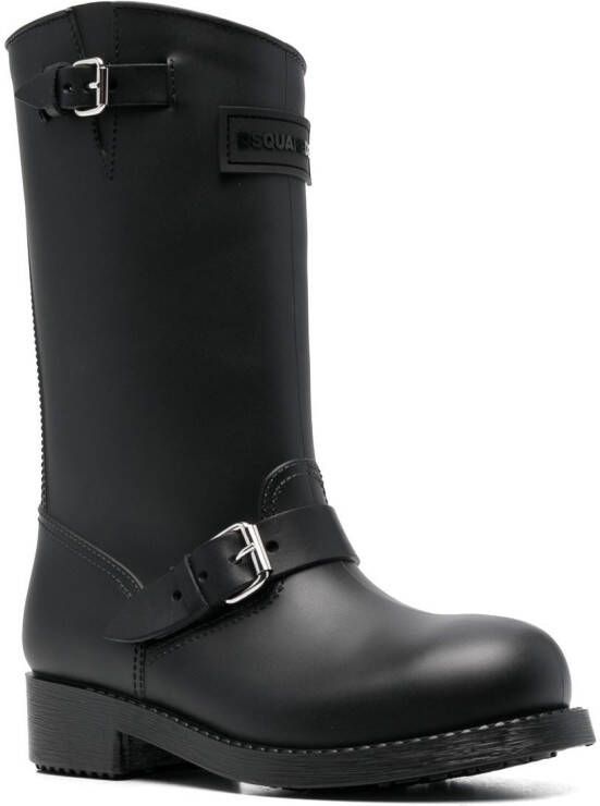 Dsquared2 mid-calf rain boots Black