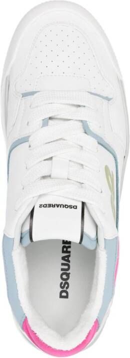 Dsquared2 New Jersey leather sneakers White